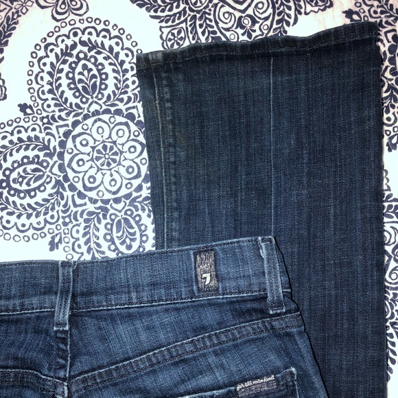 Size 26 - 7 for All Man Kind Boot Cut Jeans - Picture 4 of 7